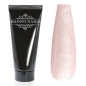 Preview: Hard Polyacryl Gel - luxury Polygel Acrylgel rosa mit feinem Glitzer